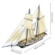 Сборная модель-HARVEY 1847  1:130 DIY деревянная модель парусного корабля 