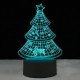 3D светильник Ёлка