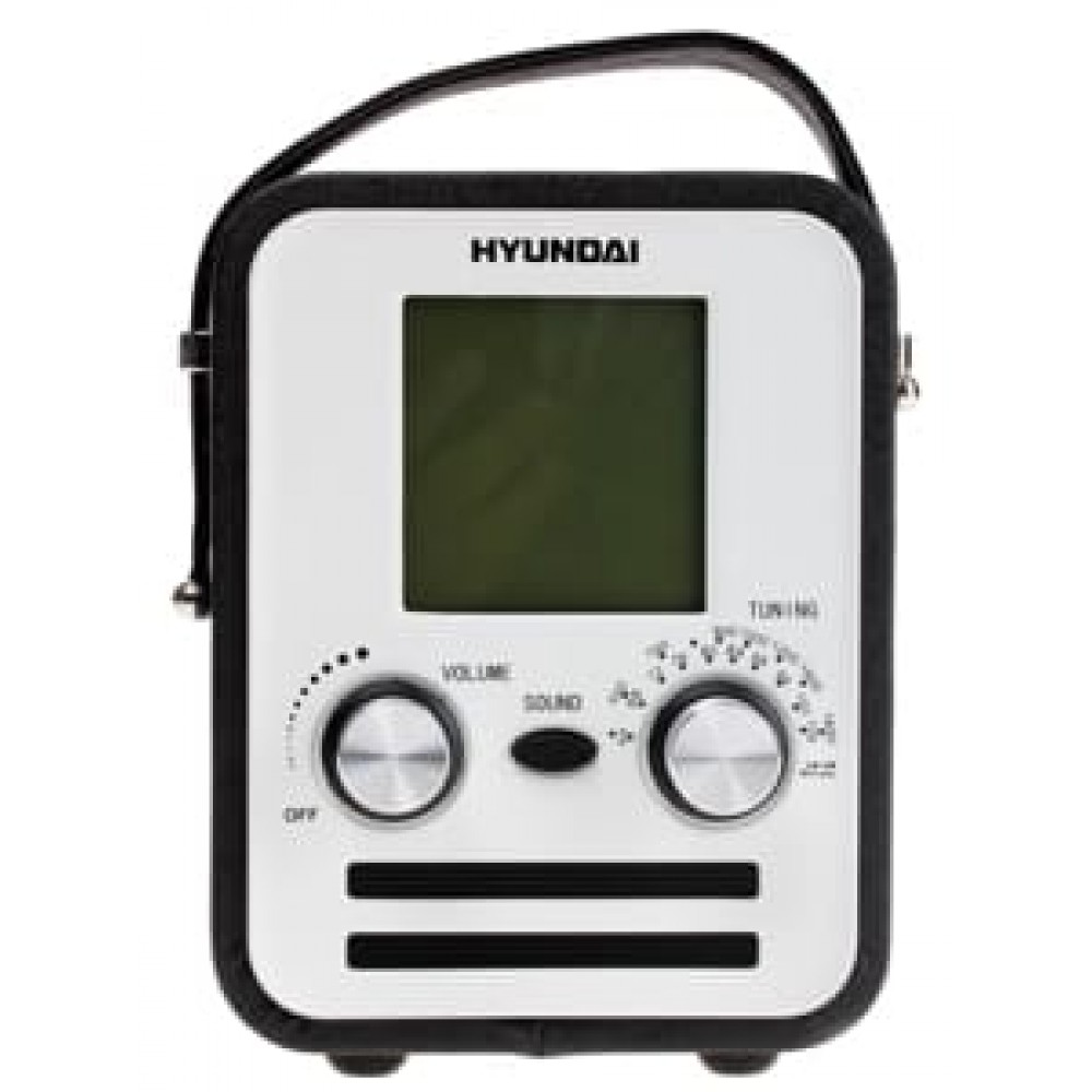 Радиоприемник Hyundai H-1626, чёрная кожа