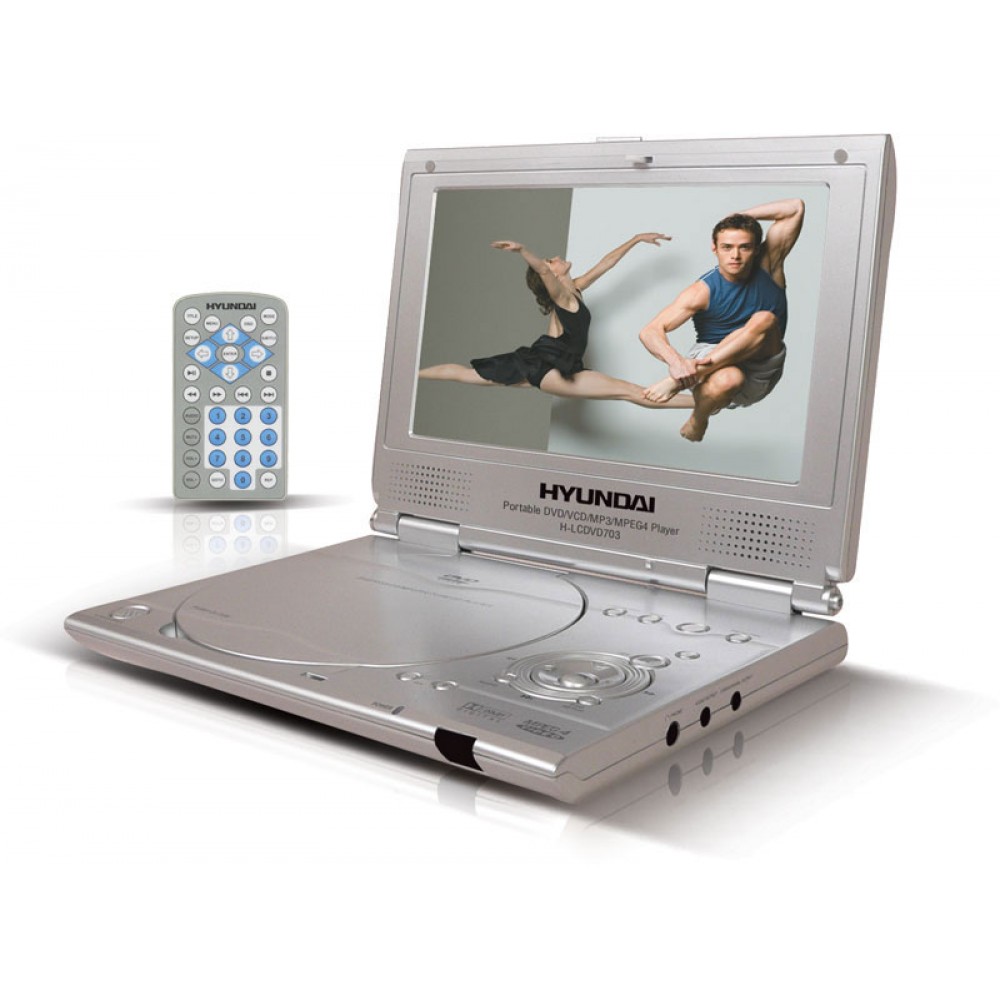 Портативный DVD плеер Hyundai H-LCDVD703