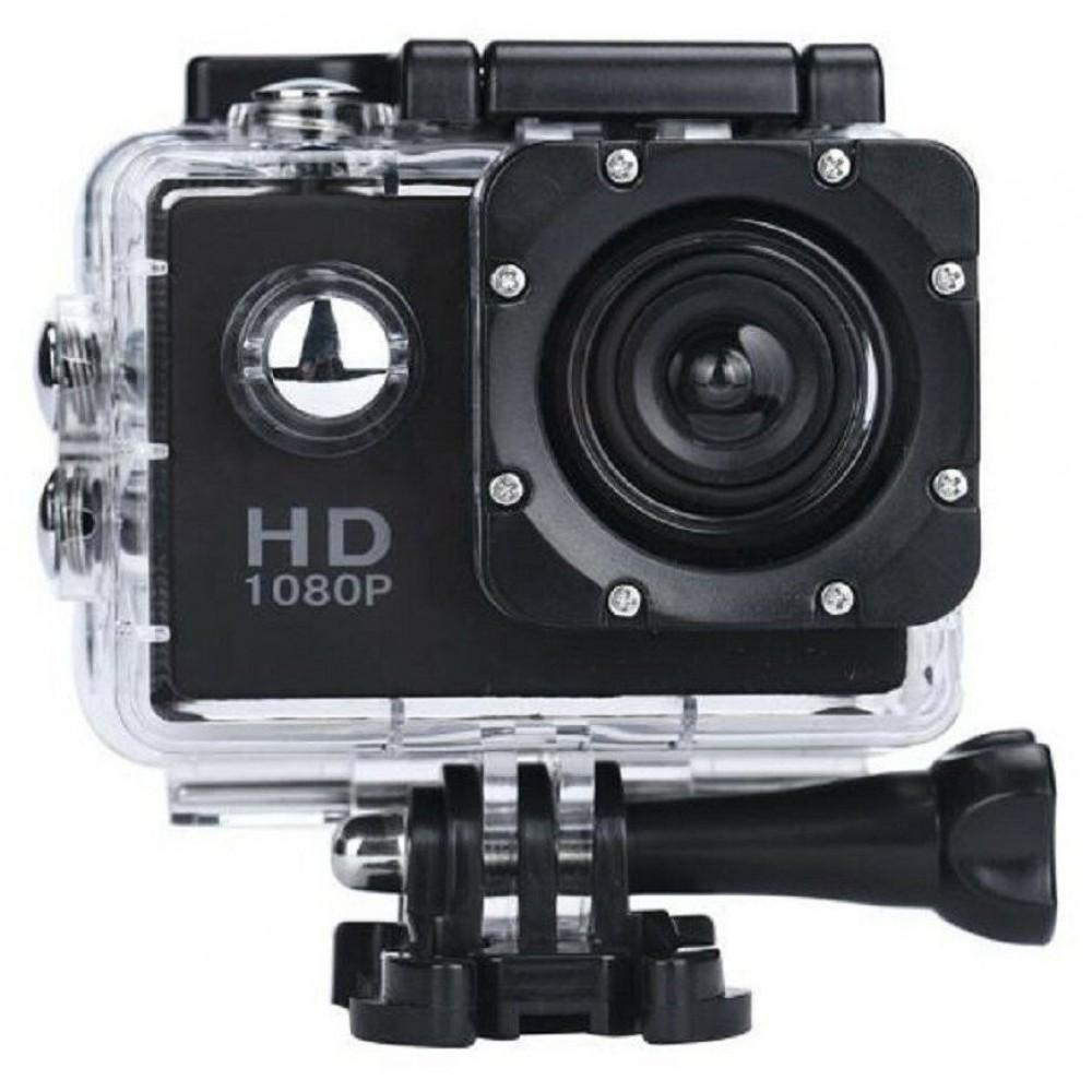 Экшн-камера SportСam HD 1080P, 1920x1080, 900 мА·ч, черный.