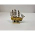 Изделие декоративное- Деревянные парусные лодки ручной работы 10 см (черный)
