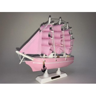 Корабль сувенирный - Деревянные парусные лодки 30 см