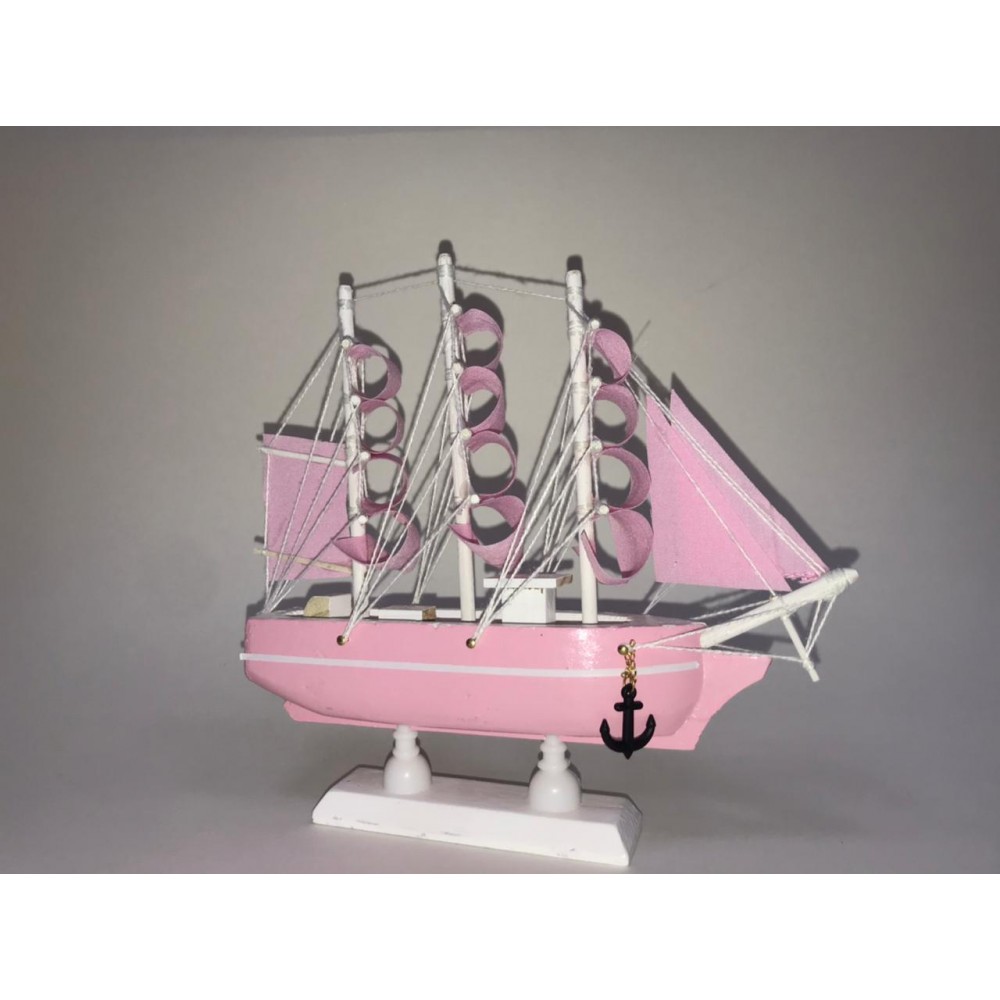Корабль сувенирный - Деревянные парусные лодки 30 см