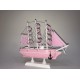 Корабль сувенирный - Деревянные парусные лодки 24 см