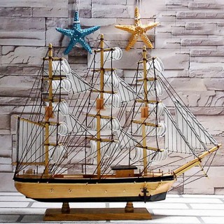 Американская модель парусной лодки "Confection" 50cm
