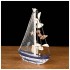Модель лодки-Морской декор 16см
