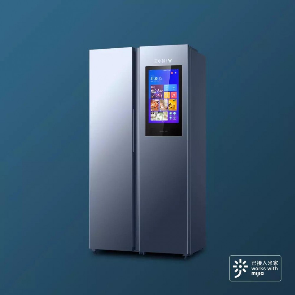Умный холодильник Xiaomi Viomi Smart Refrigerator Large-screen Side-by-side Al 21Face 25 640L (BCD-640WMLAD03B)