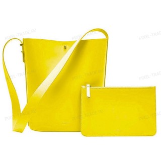 Сумка Xiaomi CARRY'O Light Luxury Leather Bucket Bag Yellow