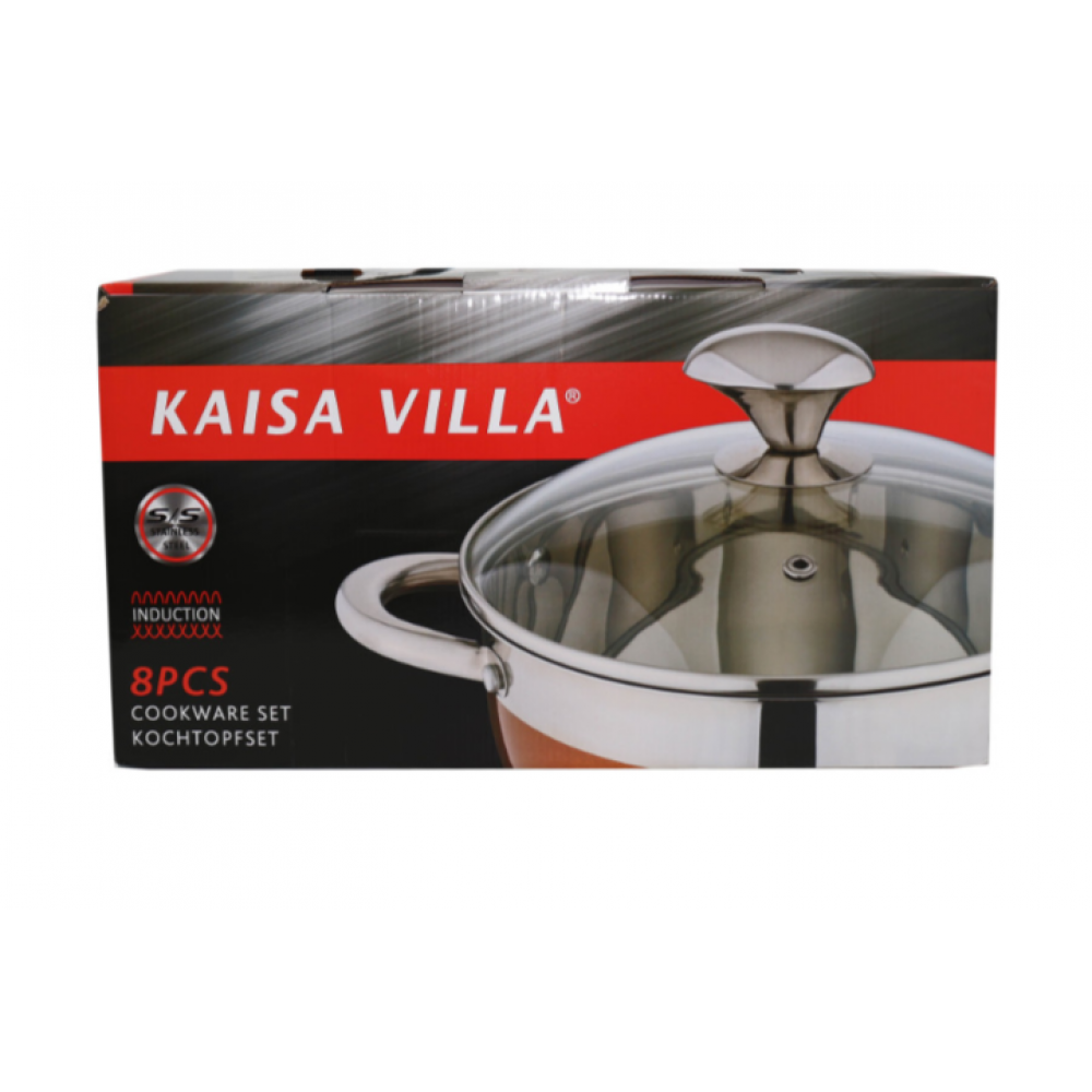 Набор кастрюль "kaisa villa" (KV-6615)