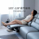Диван-реклайнер на 3 места Xiaomi Yang Zi QiFeng Leather Electric Sofa Recliner Blue (реклайнер + обычное + реклайнер)