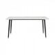 Комплект обеденной мебели стол 1.6м и 4 стула Xiaomi Lin's Wood Light Luxury Table and Four Chairs White&Black (JI1R-A+LS073S4-A)