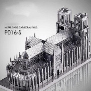 Сборная модель 3D Notre Dame Cathedral Paris (P016-S)