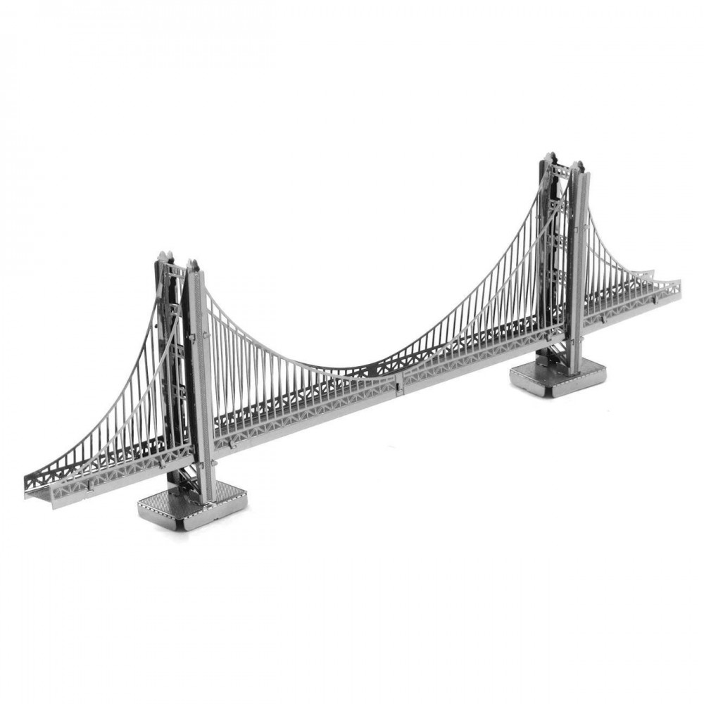 Сборная модель 3D Golden Gate Bridge (3DJS019)
