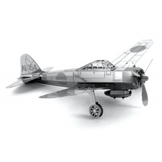 Сборная модель 3D Самолет истребитель Mitsubishi Zero (3DJS033)