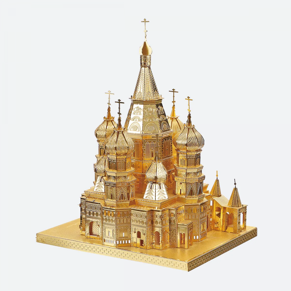  Сборная модель 3D "Собор Василия Блаженного" (P014-G)