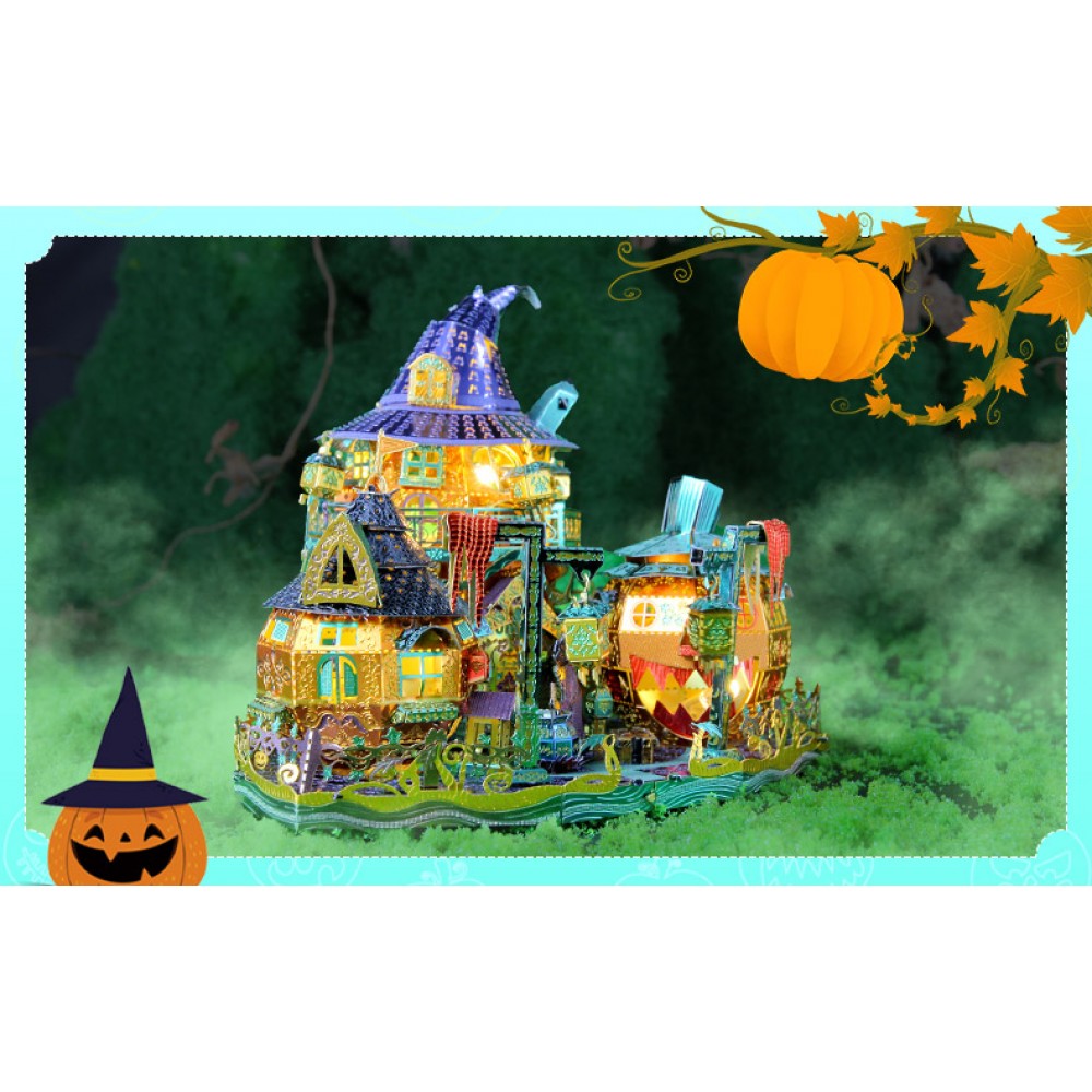 Сборная модель 3D- Тыквенный домик (Pumpkin House)
