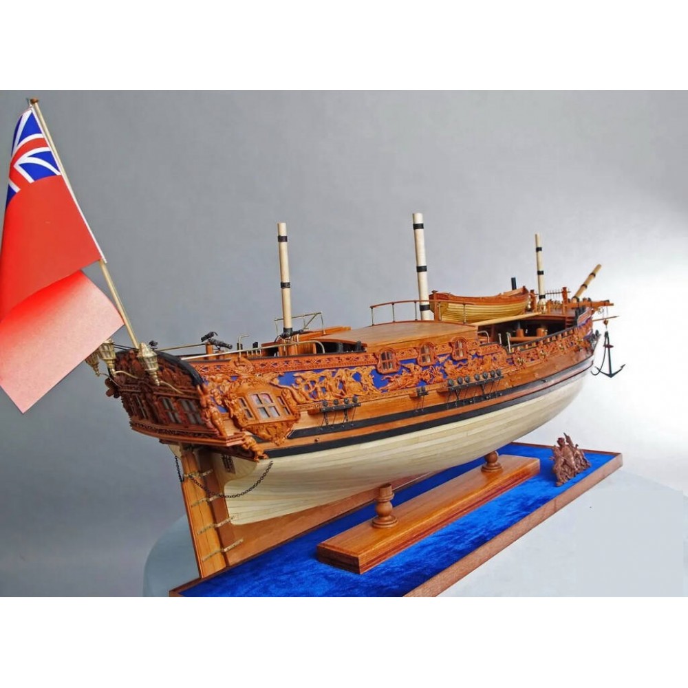 Сборная модель: HMS Royal Caroline 1749 1:30 