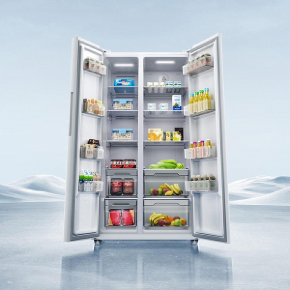 Умный холодильник Xiaomi Mijia Refrigerator Side By Side Door 610L White (BCD-610WGSA)