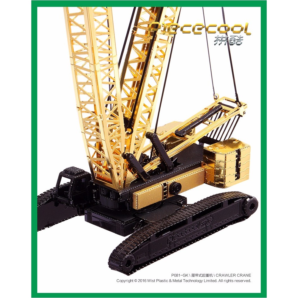 Сборная модель 3D Crawler Crane (P081-GK)	