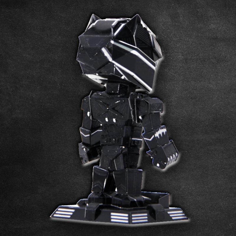 3D конструктор металлический Aipin Black Panter 