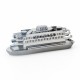 Сборная модель 3D  Commuter Ferry (3DJS055)
