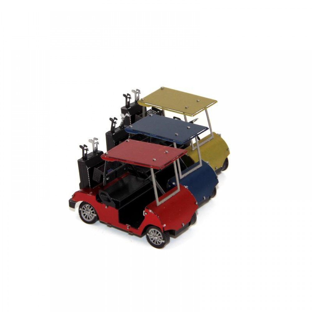 3D конструктор металлический Aipin Golf Cart Set