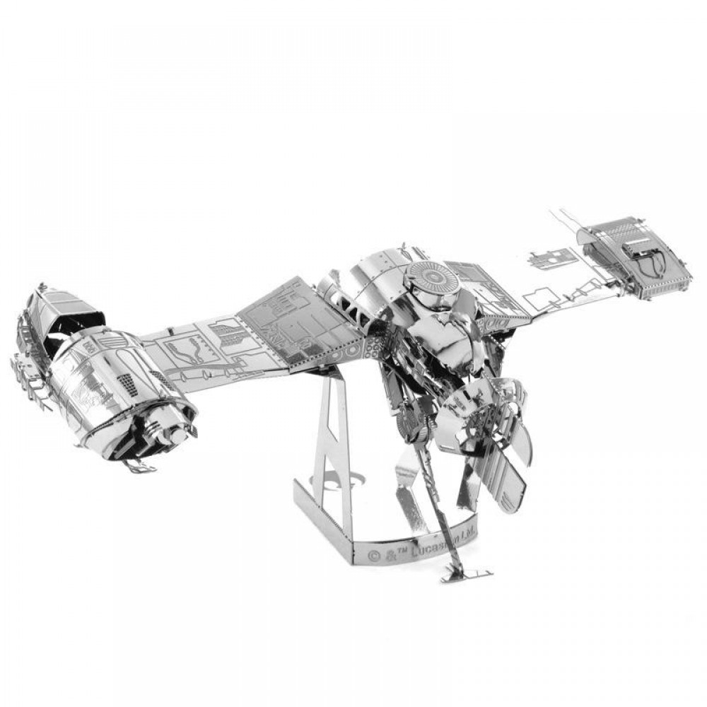 3D конструктор металлический MetalHead Star Wars The Last Jedi Resistance Ski Speeder