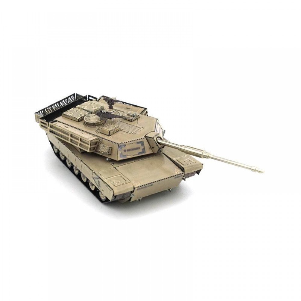 3D конструктор металлический MetalHead M1 Abrams Tank KMS015