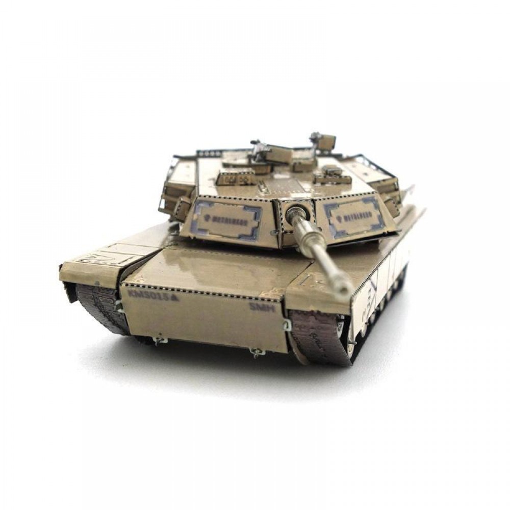 3D конструктор металлический MetalHead M1 Abrams Tank KMS015