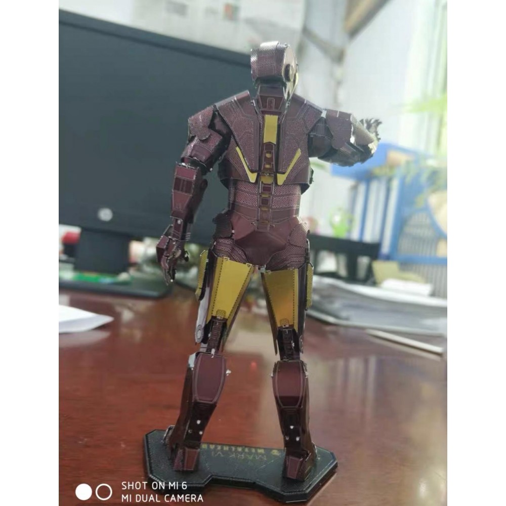 3D конструктор металлический MetalHead Marvel Mark VI KM091