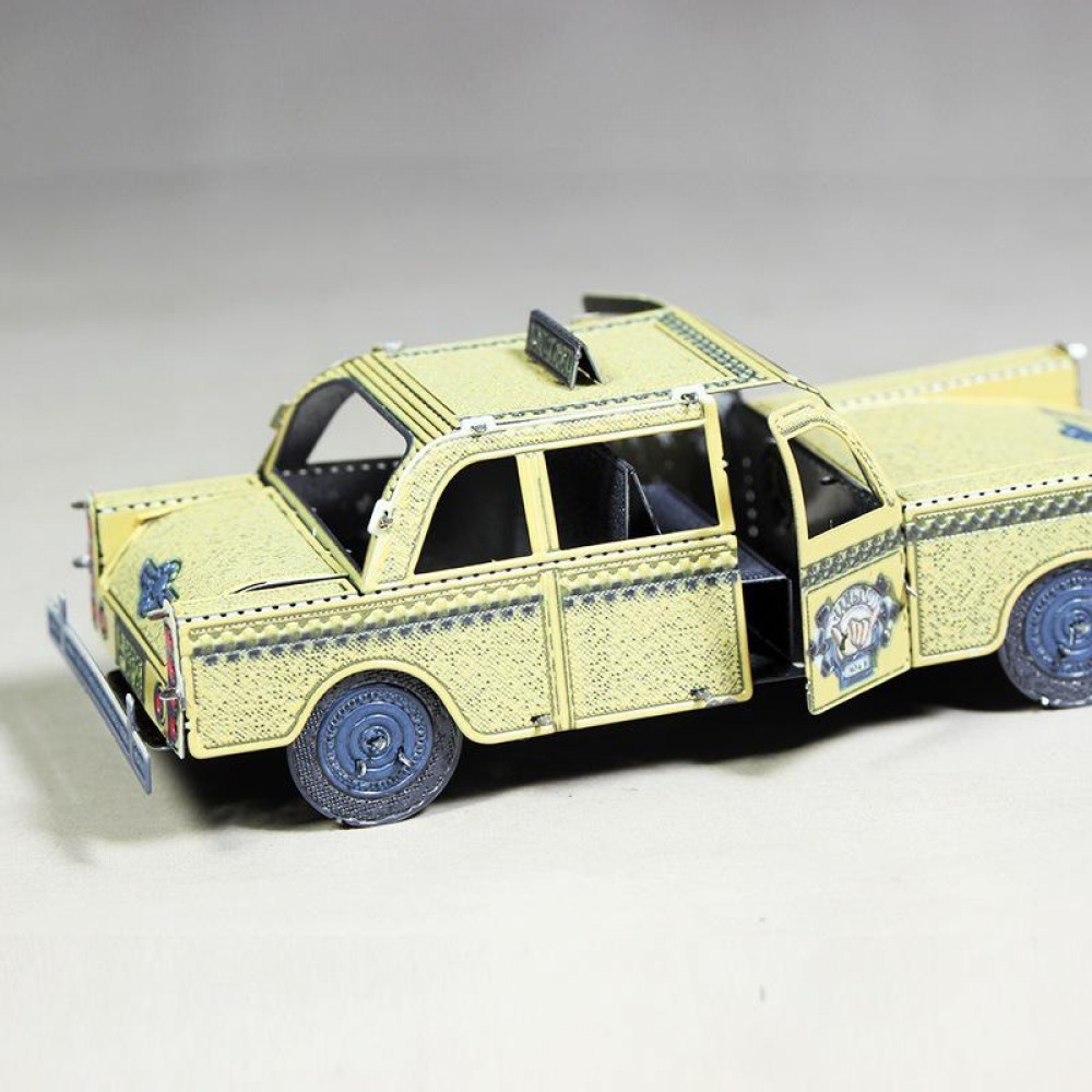 Сборная модель 3D New York City Taxi (KM023)