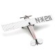 3D конструктор металлический MetalHead Spirit of Saint Louis Airplane KM040