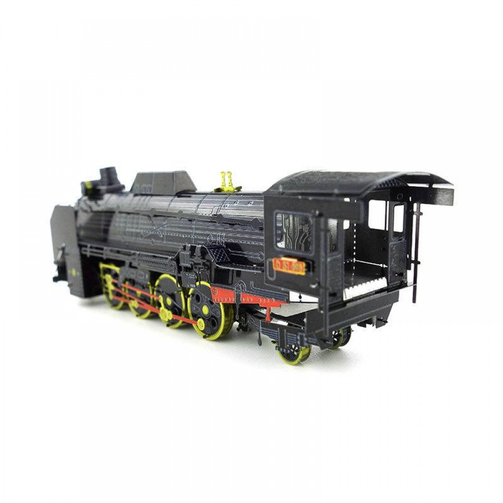Сборная модель-3D Metal Model Steam Locomotive D51 