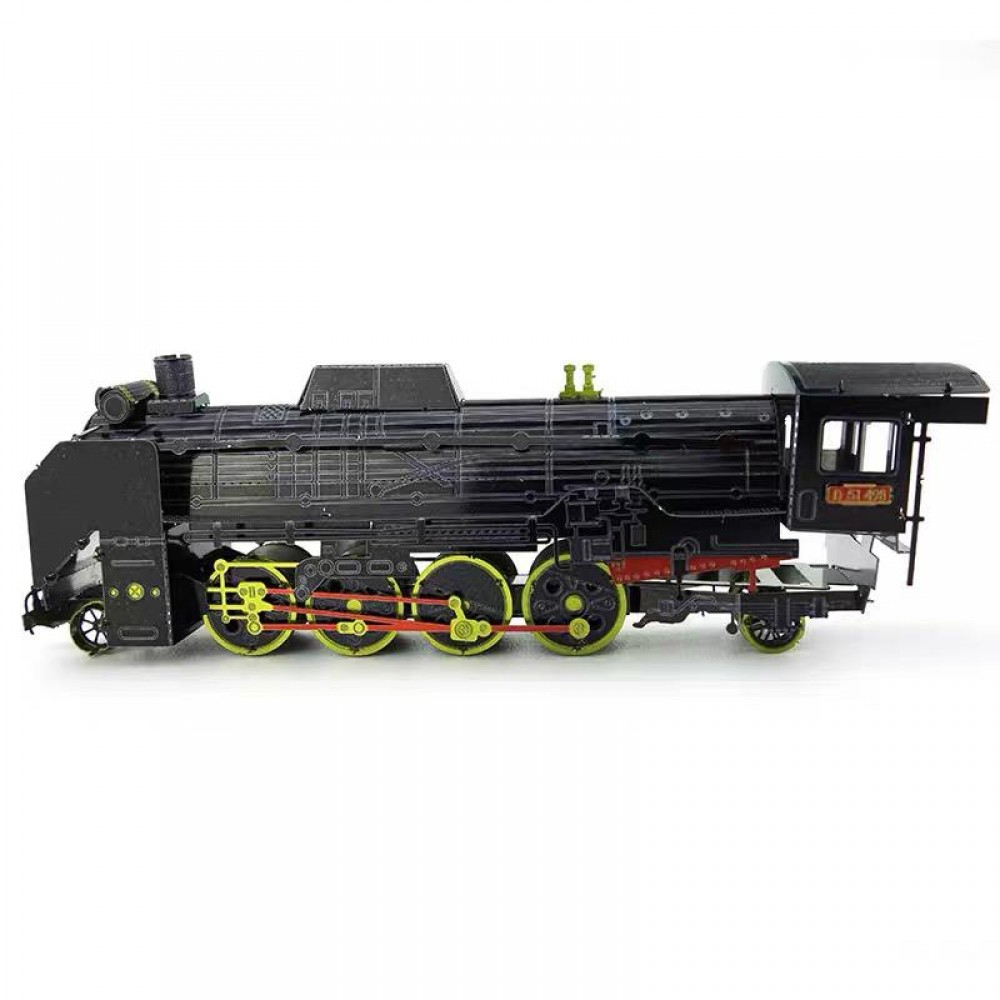 3D конструктор металлический MetalHead Steam Locomotive D51 KM049
