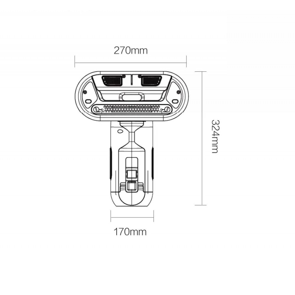 Беспроводной ручной пылесос Xiaomi SWDK Handheld Vacuum Cleaner White (KC101)