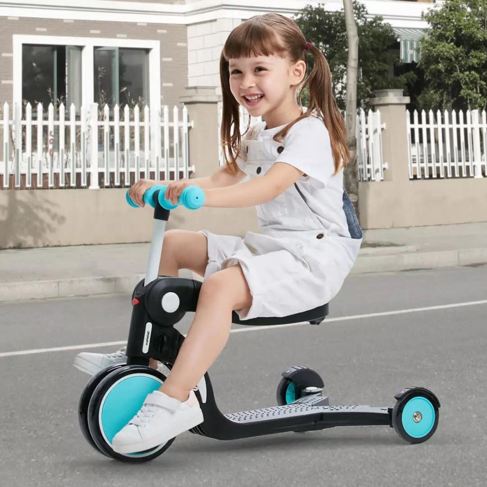 Детский велосипед-беговел Xiaomi Bebehoo 5-in-1 Multi-function Deformation Stroller (DGN5-1)