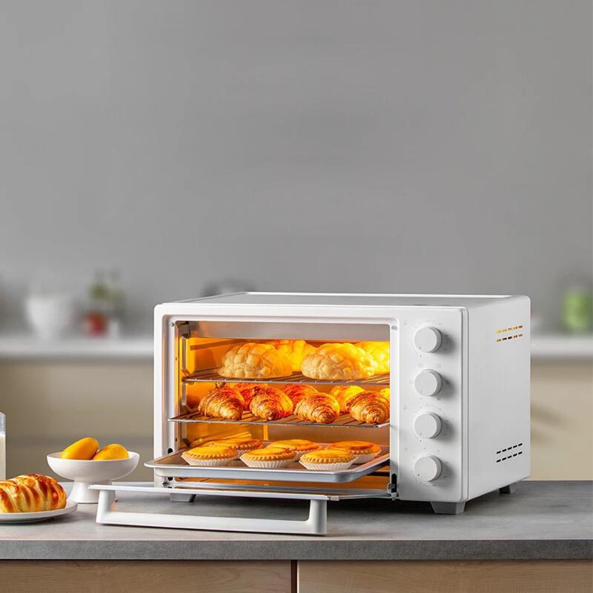 умный встраиваемый паровой духовой шкаф xiaomi viomi steam convection oven king black vso4501 b фото 69