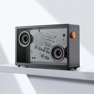 Колонка TTF Tesfer Fashion Edition Transparent Display Bluetooth Speaker TTF-FS1