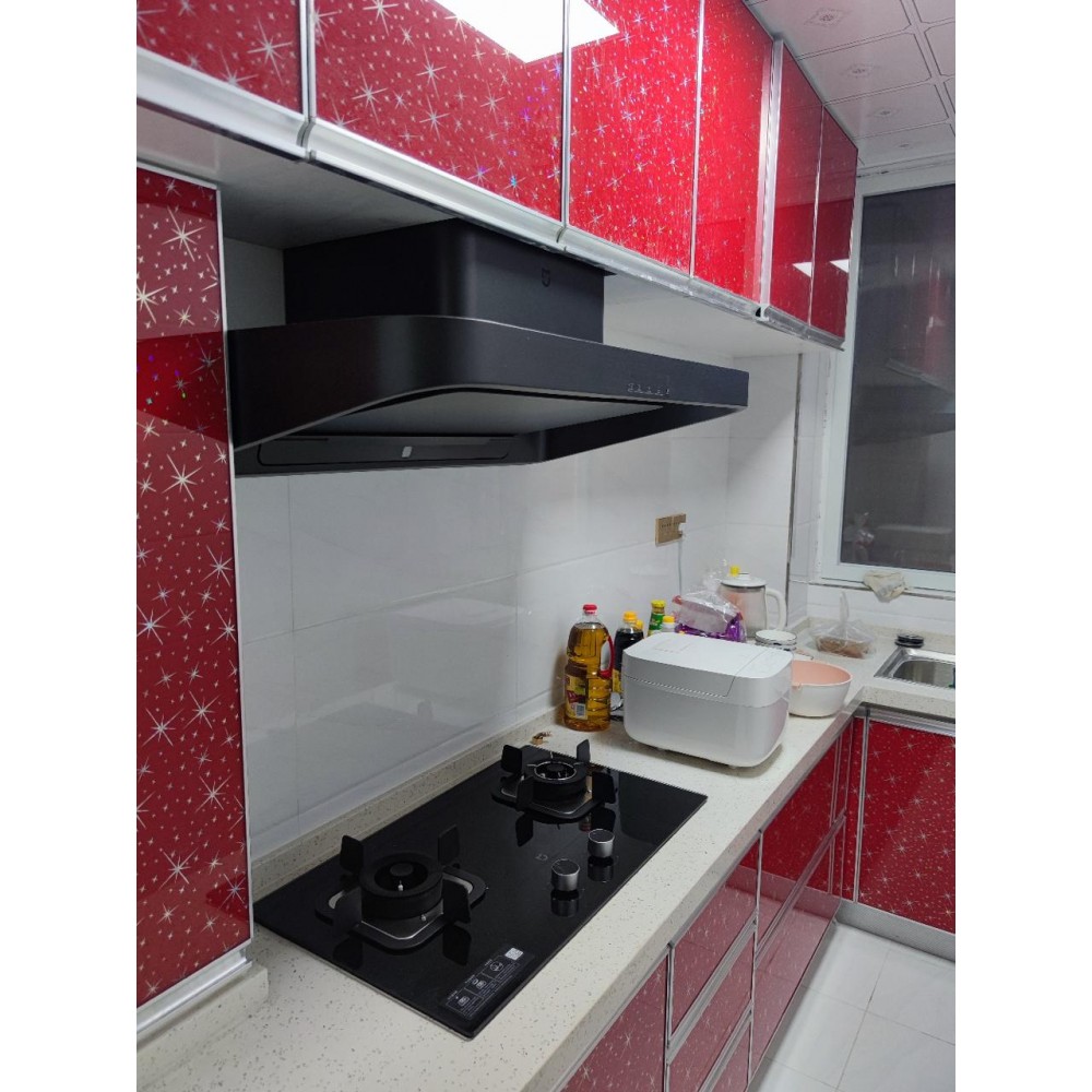 Комплект кухонной вытяжки и газовой плиты Xiaomi Mi Home Internet Smoke Cooker Kit Black (CXW-260-MJ01)