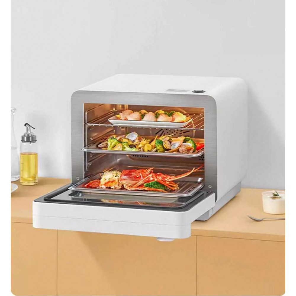 Конвекционная печь с трехмерным нагревом Xiaomi Mijia Smart Steaming Oven White 30L (MZKD01ACM-MZ01)