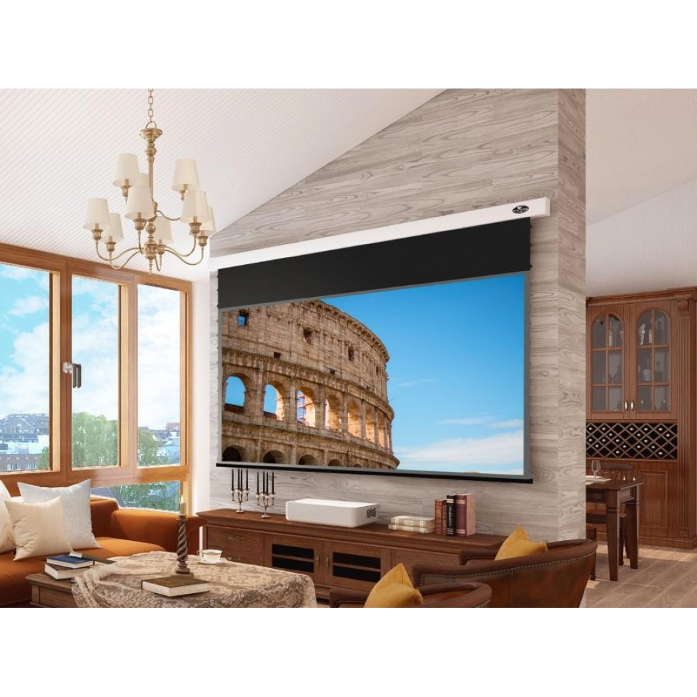 Настенно-потолочный экран для лазерного проектора Vividstorm Pro 120 дюймов c электроприводом