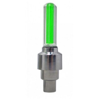 Светодиодная подсветка на ниппель для велосипеда Navigator FireFlys (Комплект 2шт) (Зелёная)