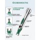  Акупунктурная ручка Rocket Tens Therapy 3 насадки / Акупунктурный массажер для лица и тела 