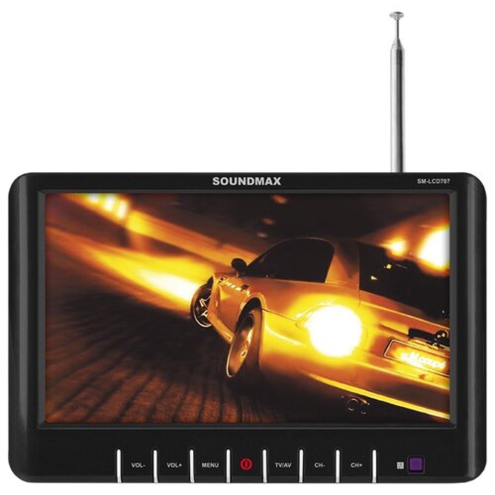 Автомобильный телевизор SoundMAX SM-LCD707