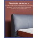 Двуспальная кровать Xiaomi 8h Milan Smart Electric Bed 1.8 m Grey Blue (обычное основание)