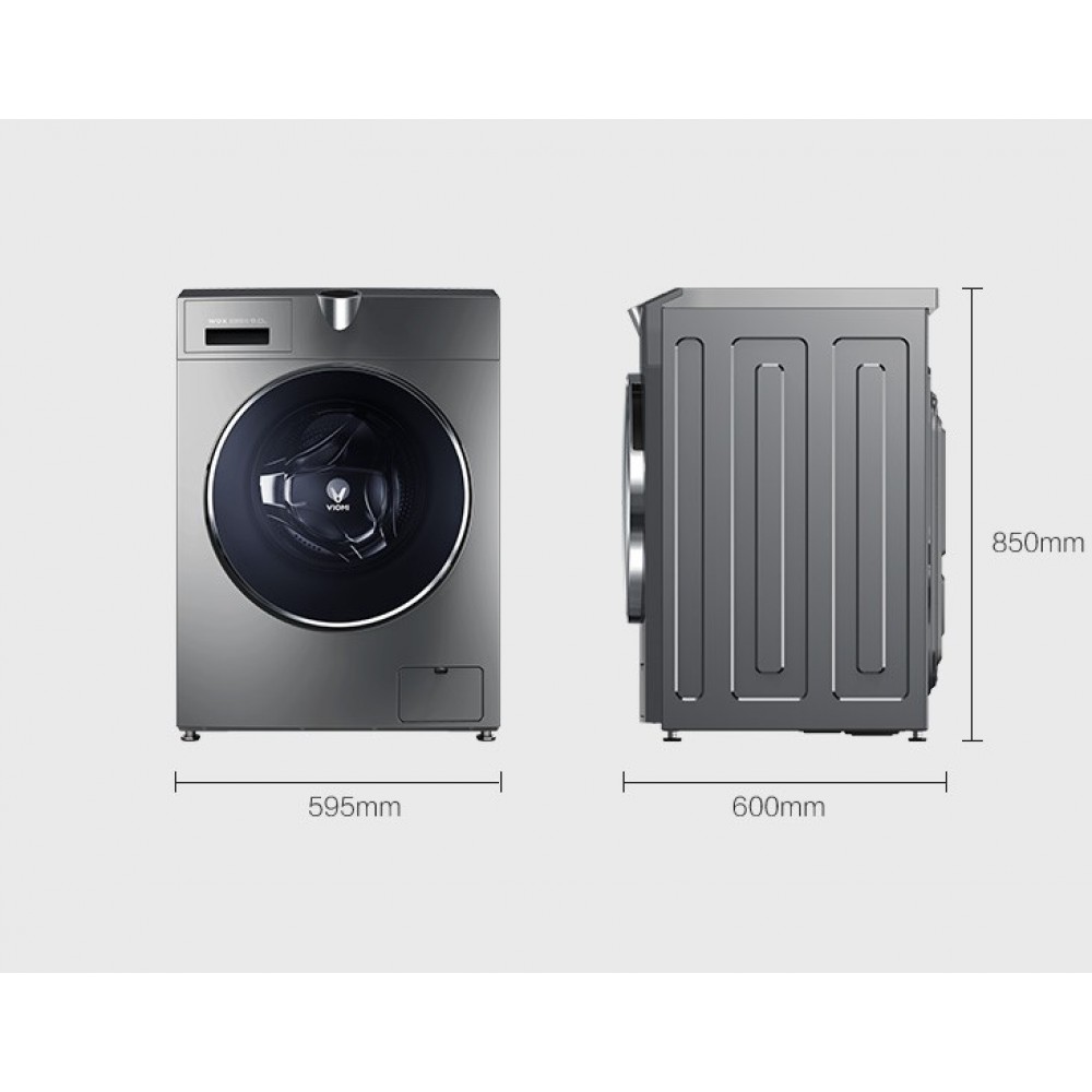 Умная стиральная машина Xiaomi Viomi Cloud Meter Internet Washing Machine 9 kg (W9X)