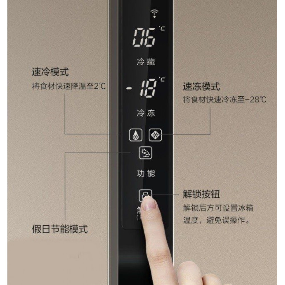 Умный холодильник Xiaomi Viomi Yunmi Internet Smart iLive 456L (BCD-456WMSA)